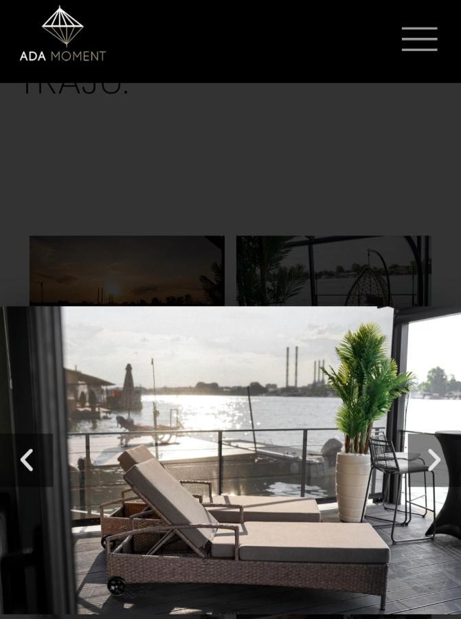 Ada Moment Splav- Kuca Na Reci Beograd- Floating House On Sava River ,Belgrade Exterior photo